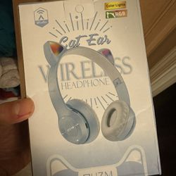 Cat Ear Kid Wireless Headphones 