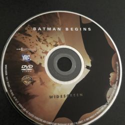 Batman Begins DVD