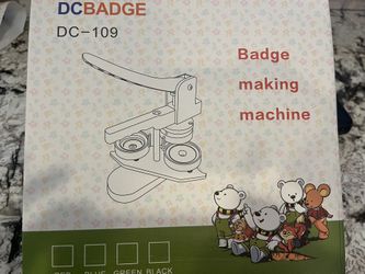 Badge Making Machine 