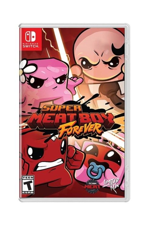 Super Meat Boy Forever Game for Nintendo Switch (Brand New)