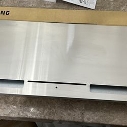 9” Samsung Backguard for 30” Slide in Range in Stainless Steel!