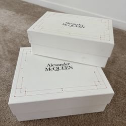 Alexander McQueen Empty Gift Boxes