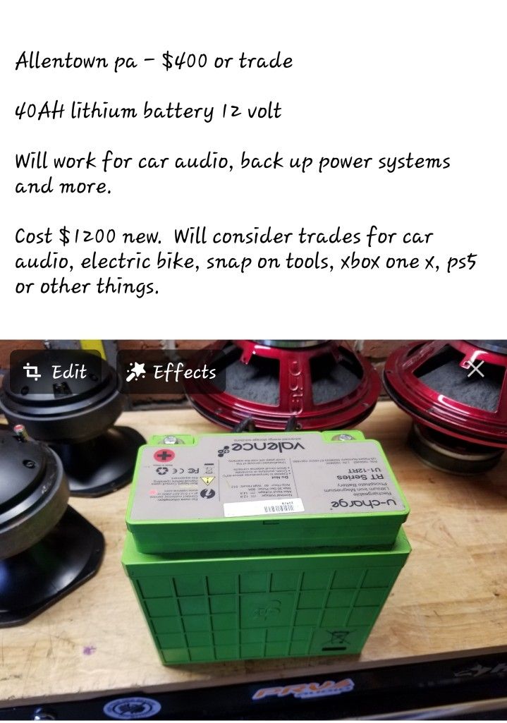 40AH Lithium Battery
