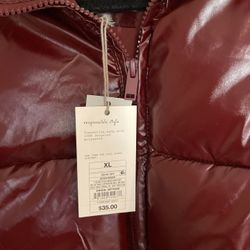 Red Puffy Jacket
