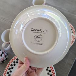 Coca Cola 12 Piece Dishware Set