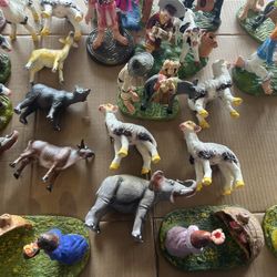 Animalitos Para Los Nacimientos De La Navidad 