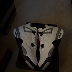 Jordan 4 White Cement 10M/10.5M/12M