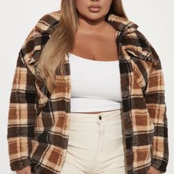 Sherpa jacket Size M