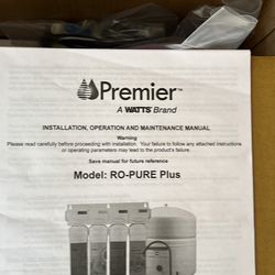 Premier Water Filtering System