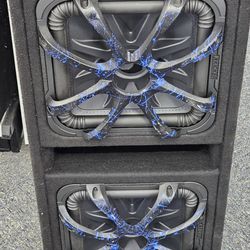 Kicker Solo-Baric 12" L7 Subs. ASK FOR RYAN. #4(contact info removed)7-01