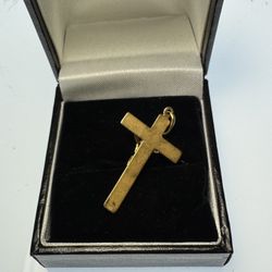 18k Gold Cross