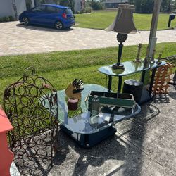 Glass tables and Misc