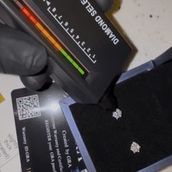 Moissanite Earrings 
