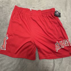 Los Angeles, Anaheim Angels Shorts With draw strings And Tags