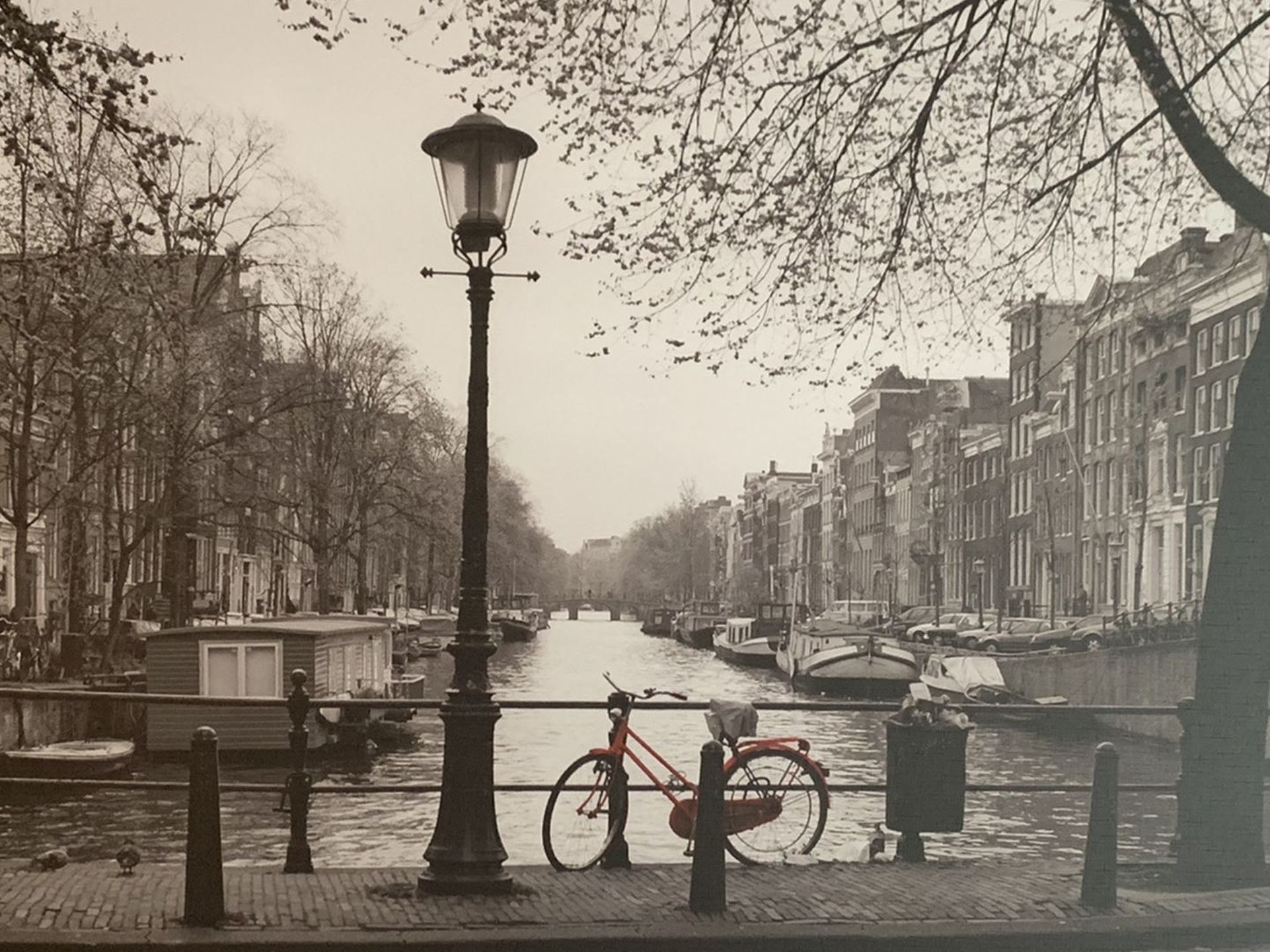 Ikea Canvas Picture, Amsterdam