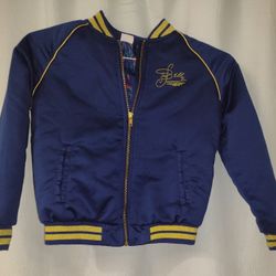 Disney's Beauty And The Beast Belle Bomber Jacket....Girls Medium ...Looks Brand New