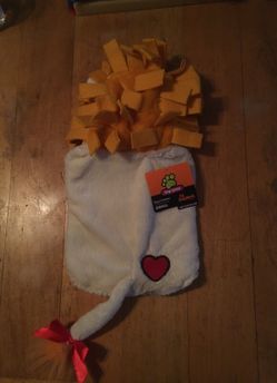 Size small pet dog costume lion NEW