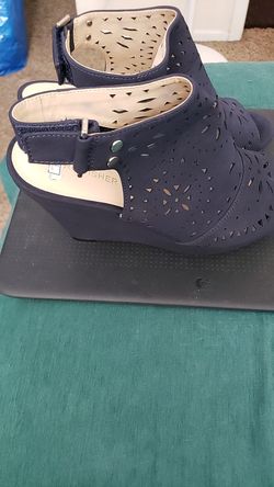 Mark Fisher Blue Wedges