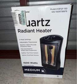 Quartz Radiant Heater 