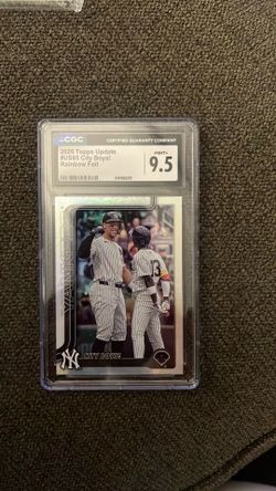 Aaron Judge/Jazz Chisholm City Boys Refractor $30