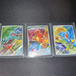 Pokemon Cards Trio