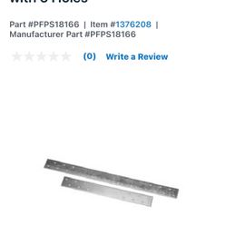 Proflo 16g Steel Plate Strap 1-1/2”x18” (galvanized)