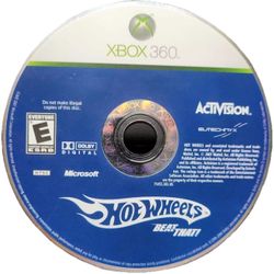 Hot Wheels: Beat That (Microsoft Xbox 360, 2007) Loose Tested & Working!