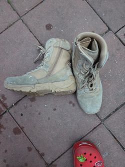 Brown Work Boots Size 9