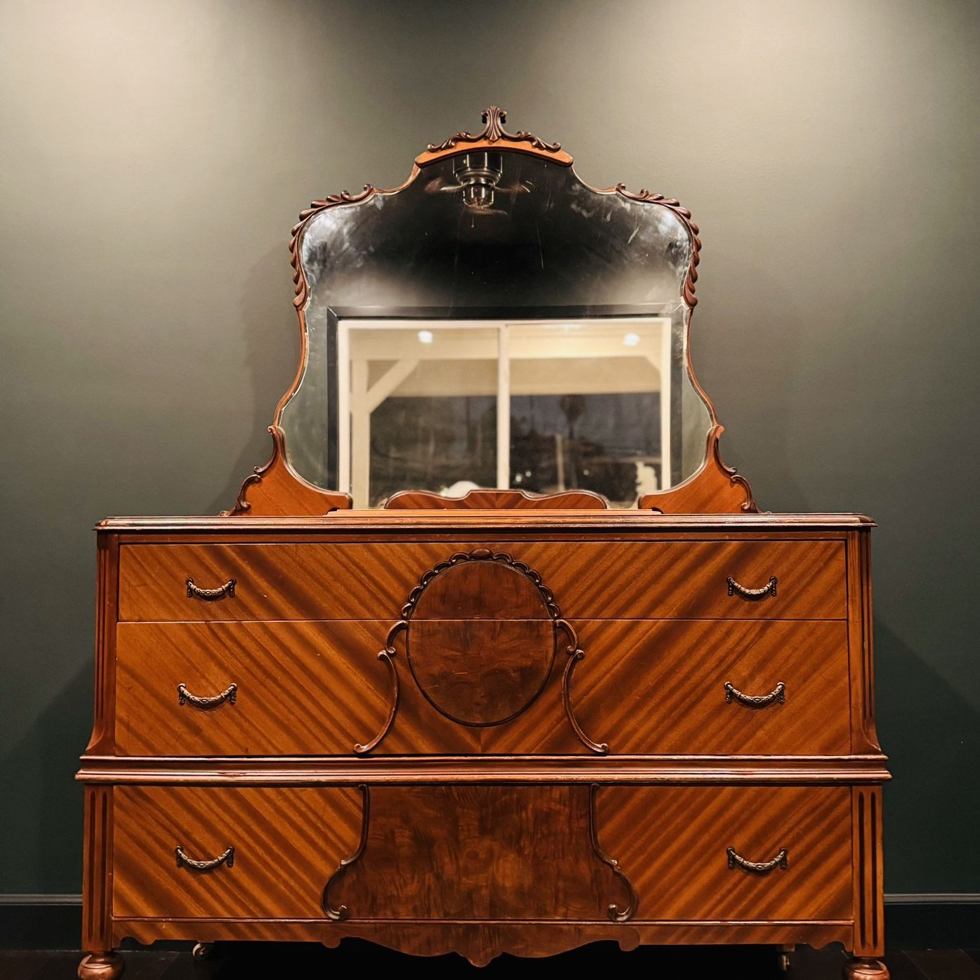 1930s Art Nouveau Dresser