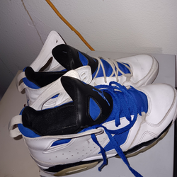 Jordan flight club 91 white hyper royals used size 10