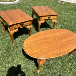 Lamp Stand And Coffee Table Set