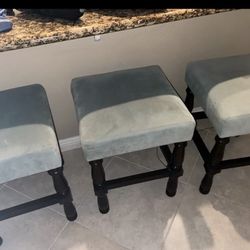 Custom Wood Barstools (3)