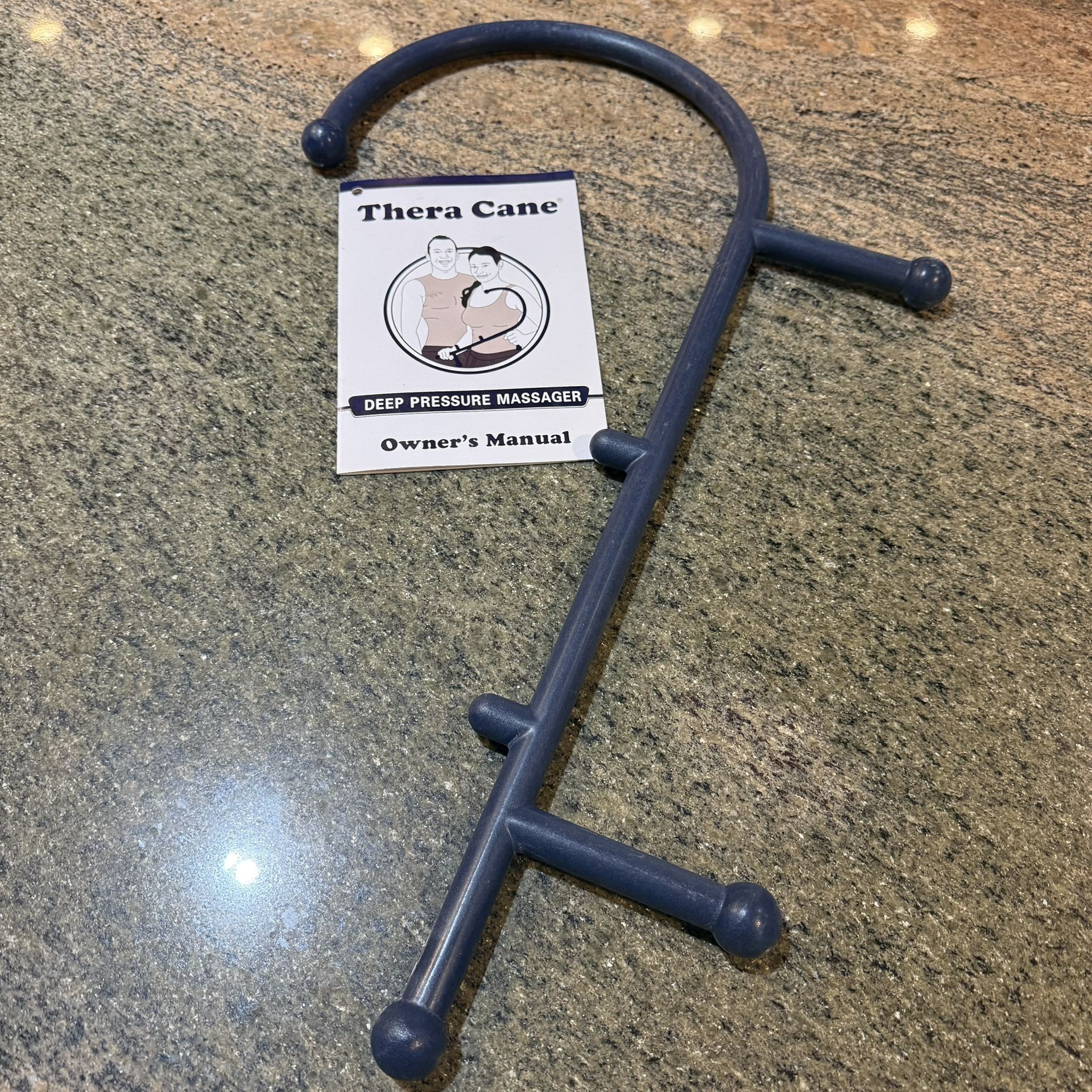 Thera Cane Deep Tissue Trigger Point Massager w/ Manual