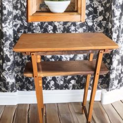 Japanese Inspired Narrow Table