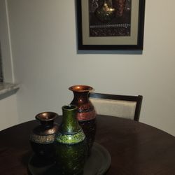 Cuadro Y Centro De Mesa En Combinación 