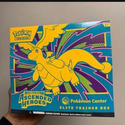 $420 Pokemon center ascending heroes etb