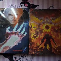 4 Video Game Steelbooks