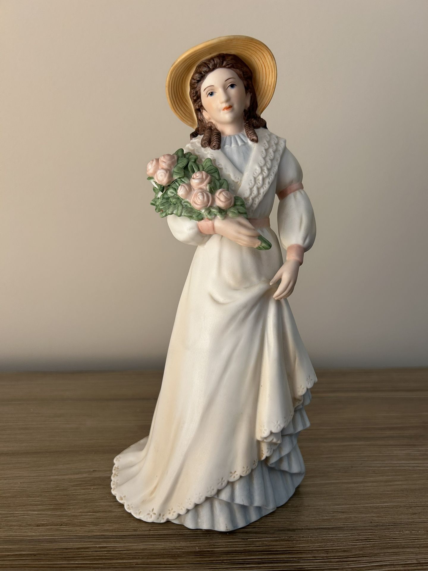Homco Porcelain Lady