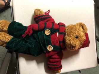 Christmas plush bear
