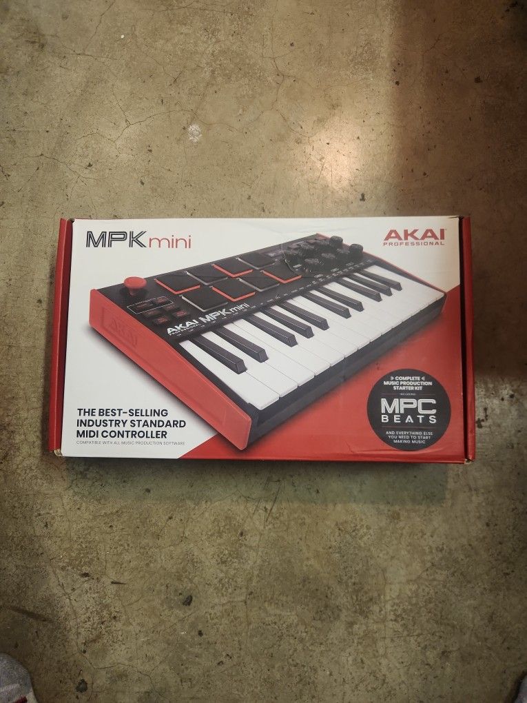 MPK mini BY AKAI PRO CONTROLLER 