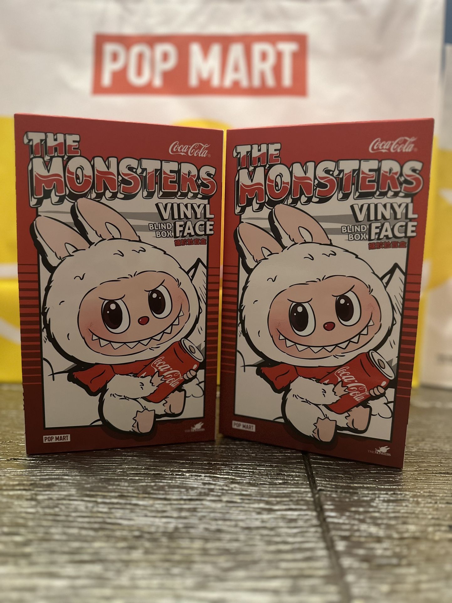 Labubu The Monsters Coca Cola Dolls Authentic