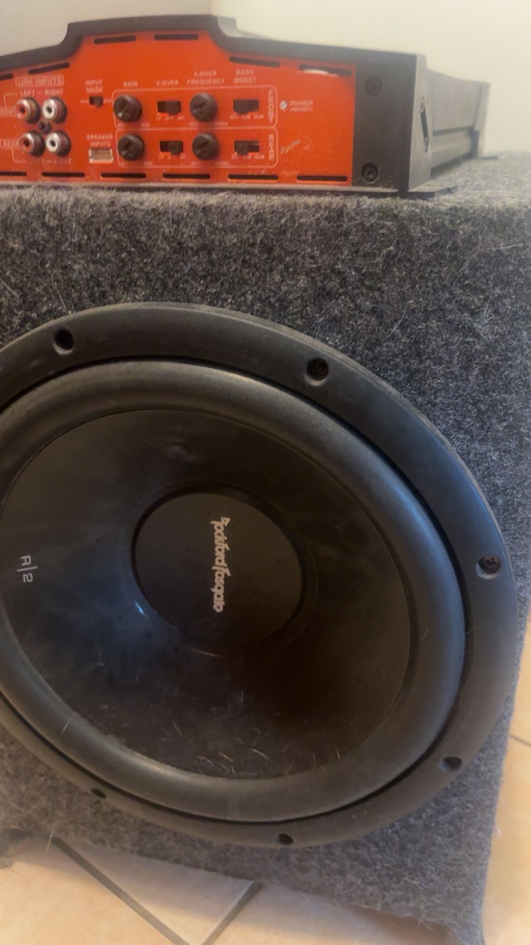 Speaker And Amp