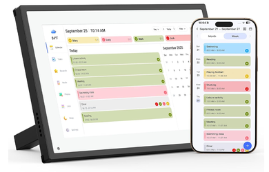 NEW NEWYES 10.1" Digital Calendar Touchscreen Family Planner
