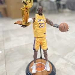 lebron goat highly realistic figurine