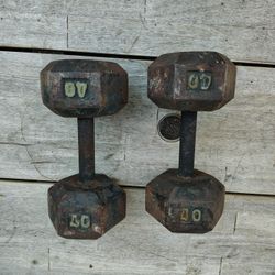 Cast Iron Dumbbell 