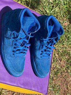 Jordan 1z size 12 blue