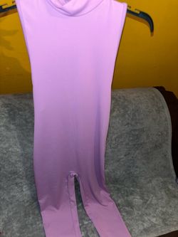 Pretty little thing periwinkle jump suit