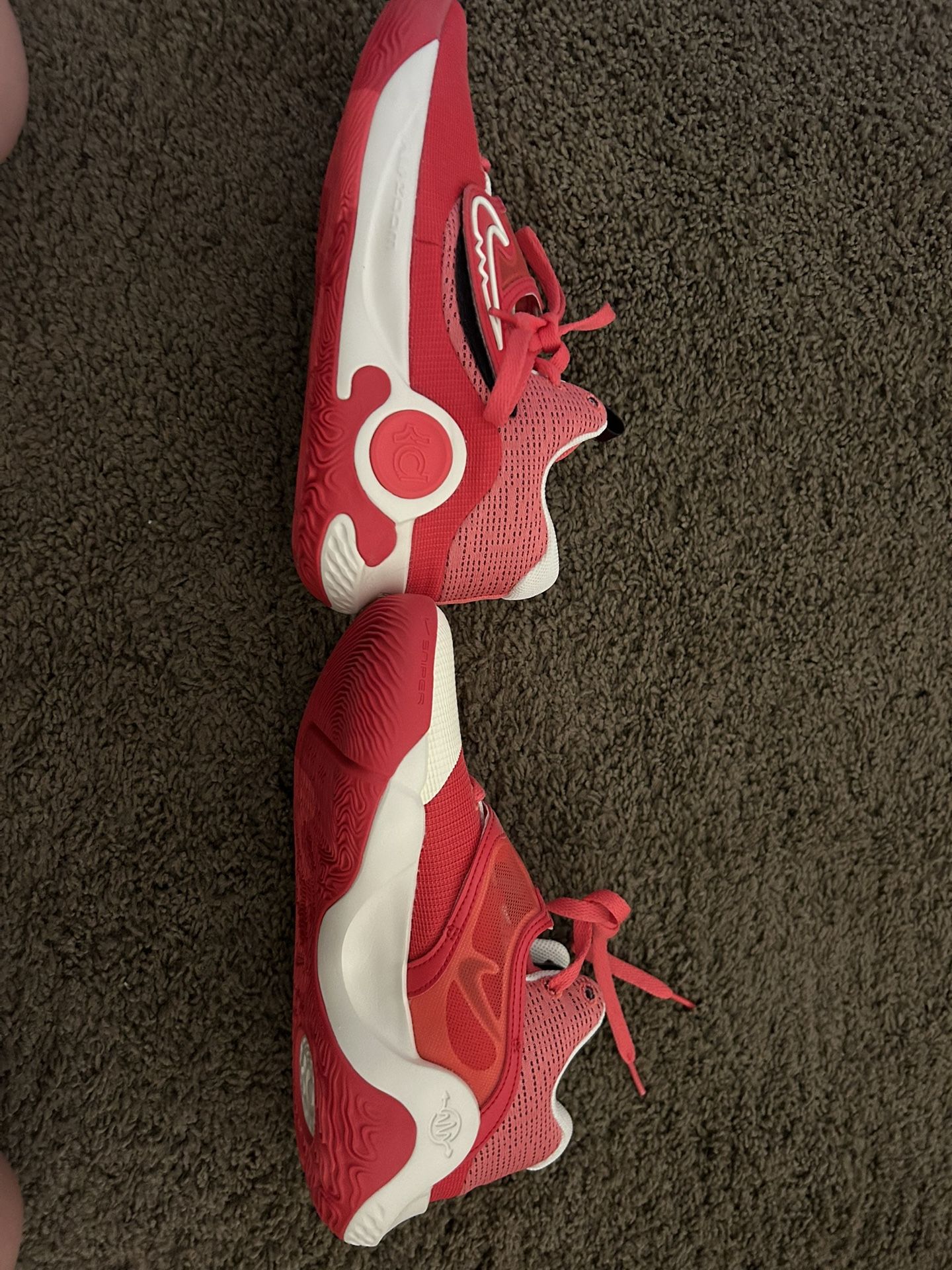 Nike Court/Performance B-ball Shoes – Women’s 8, Red/White, Gently Used