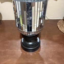 Mirrored Candle Holder