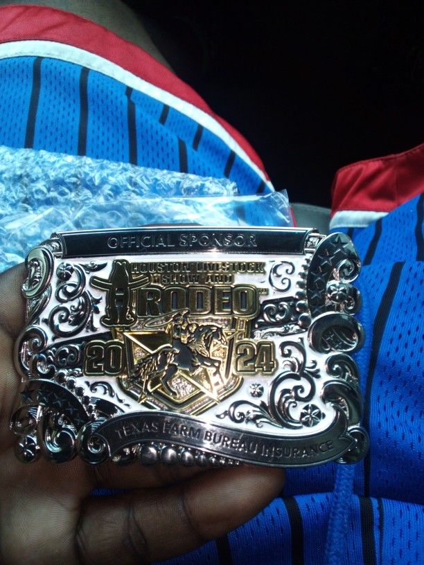 Houston Rodeo Belt Buckle